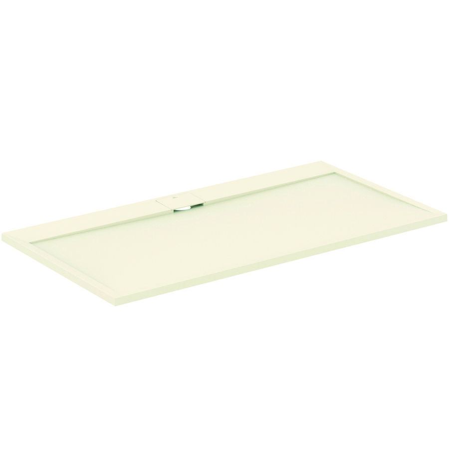 Douchebak I.LIFE ultra flat solid composiet 170x90cm rechthoekig zandbeige