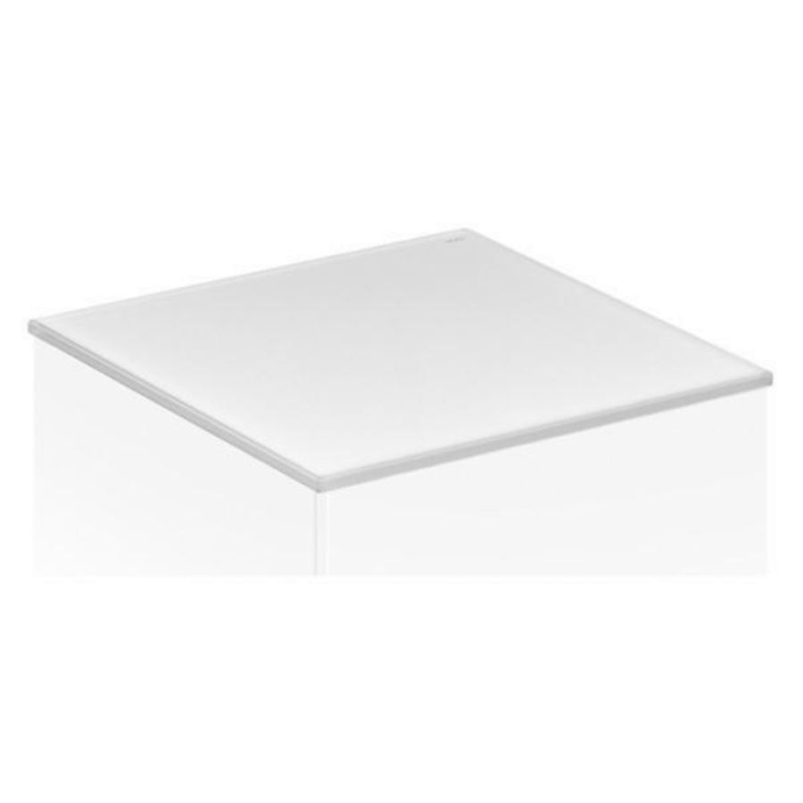 Afdekplaat side 31326/27 1402x3x524mm gl. wit 31326279000