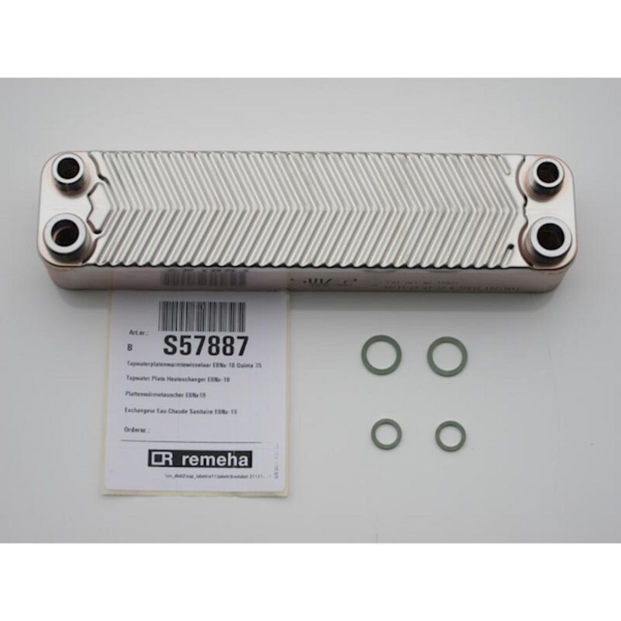 Tapwaterplatenwisselaar E8NX-18 Quinta 35c