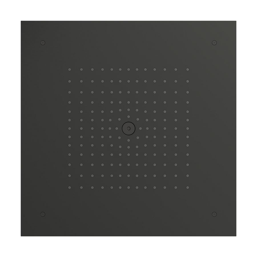 Hoofddouche 400 1 straalsoort plafond inbouw Brushed Black Chrome Raindance E