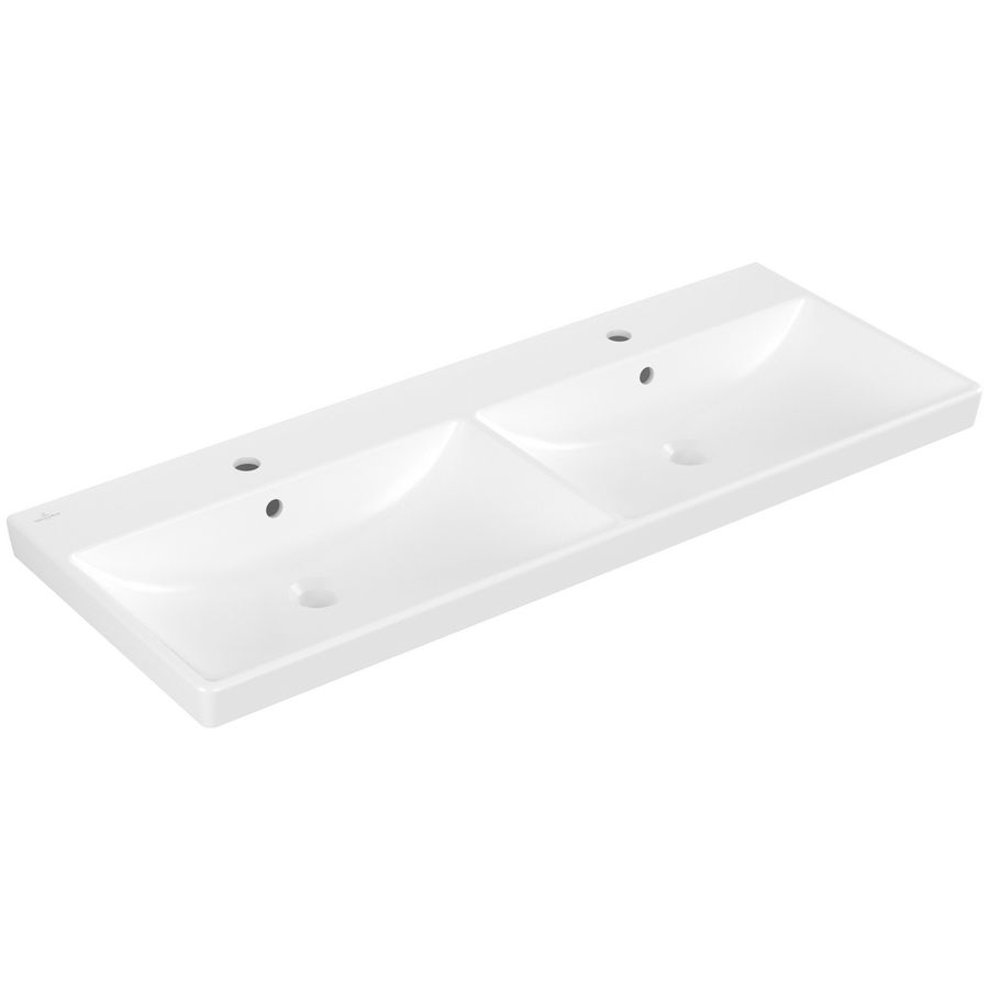 Dubbele meubelwastafel Avento 1200x470mm 4A23CKRW
