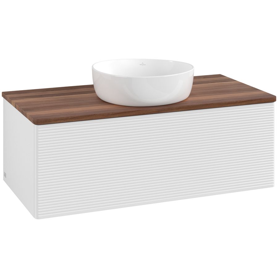 Wastafelonderkast Antao 1000x360x500mm G.White.L K31112GF