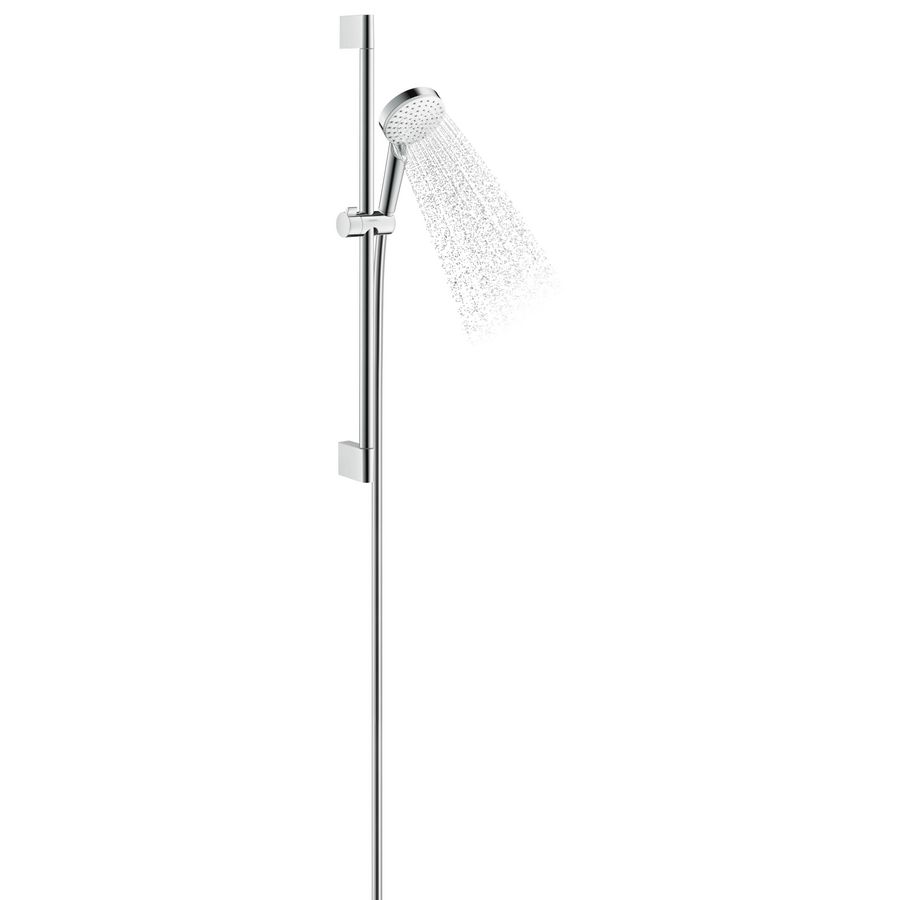 Vario EcoSmart doucheset 900mm wit/chroom 9l/min.