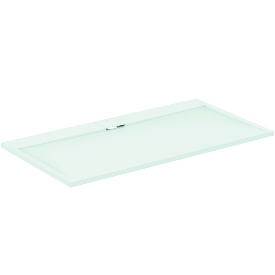 Douchebak I.LIFE ultra flat solid composiet 170x80cm rechthoekig wit
