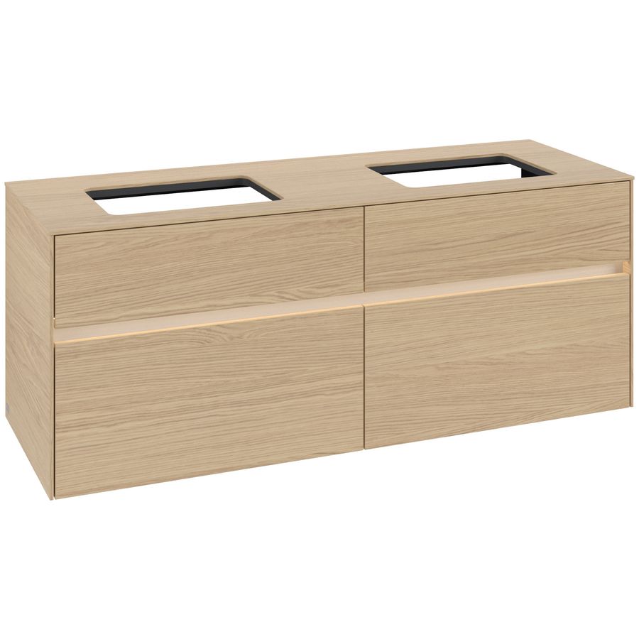Wastafelonderkast Collaro 1400x548x500mm Nord.Oak C119B0VJ