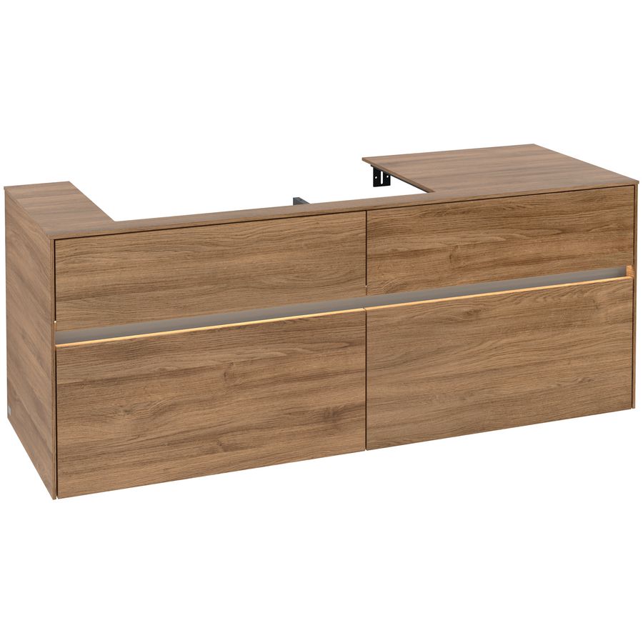 Collaro Wastafelonderkast 1400x548x500mm C089B0RH