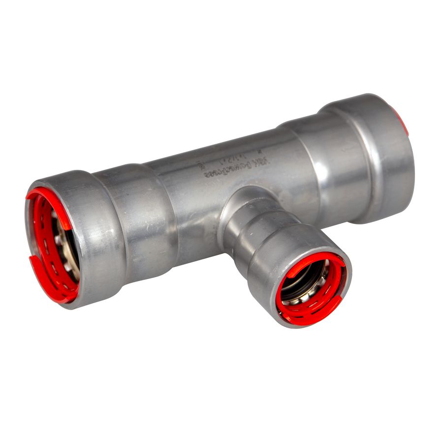T-koppeling verlopend POWERPRESS dikwandig C9415 1.1/2"x1"x1.1/2"