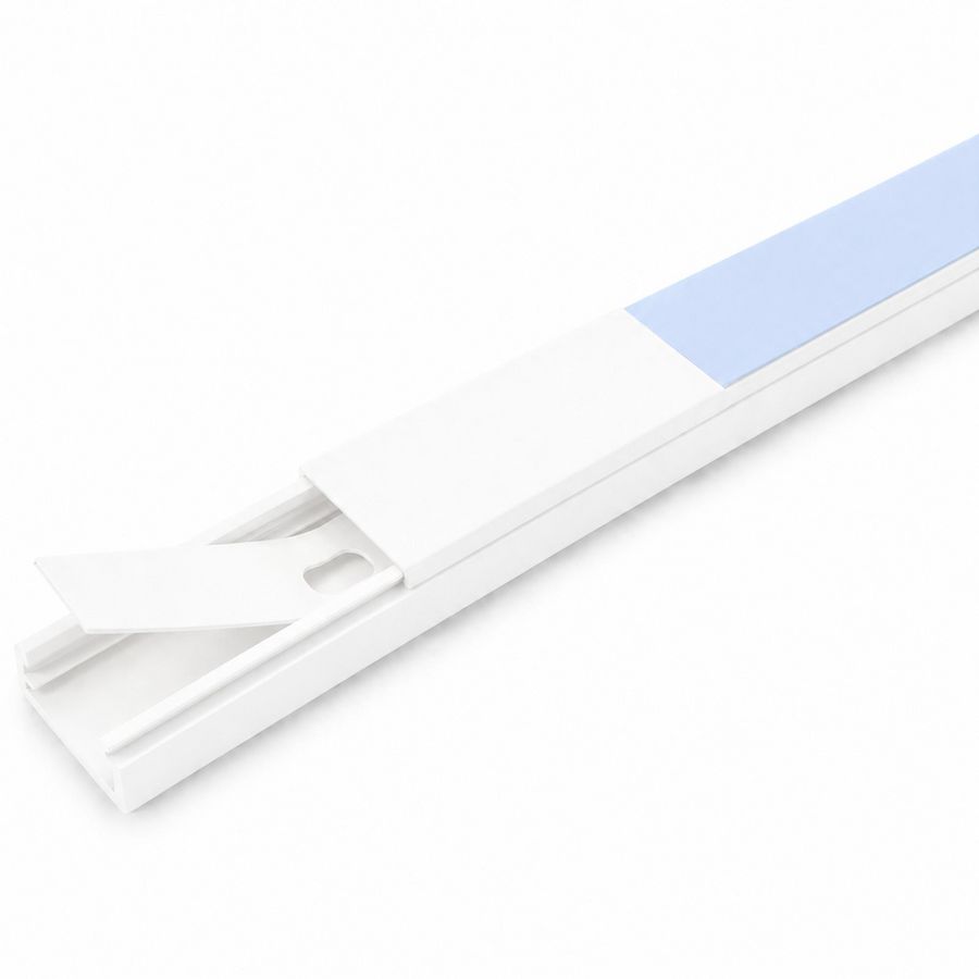 Lengte a 3m. leidingkoker 25x13mm Systeem25 wit