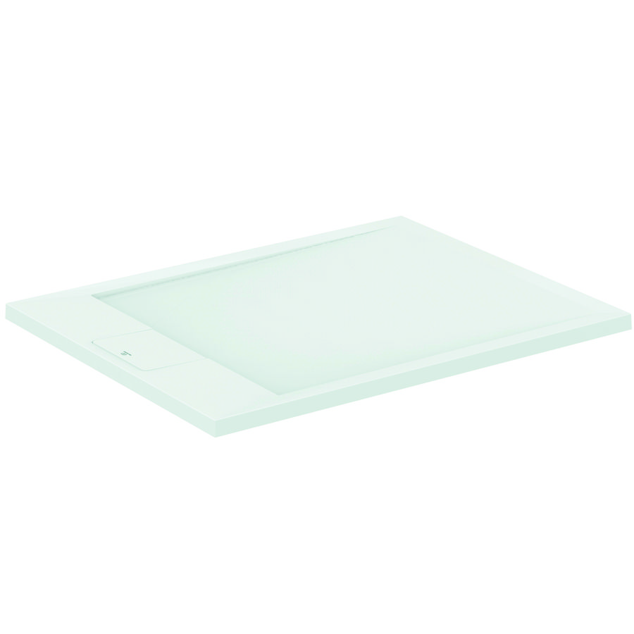 Douchebak I.LIFE ultra flat solid composiet 90x70cm rechthoekig wit