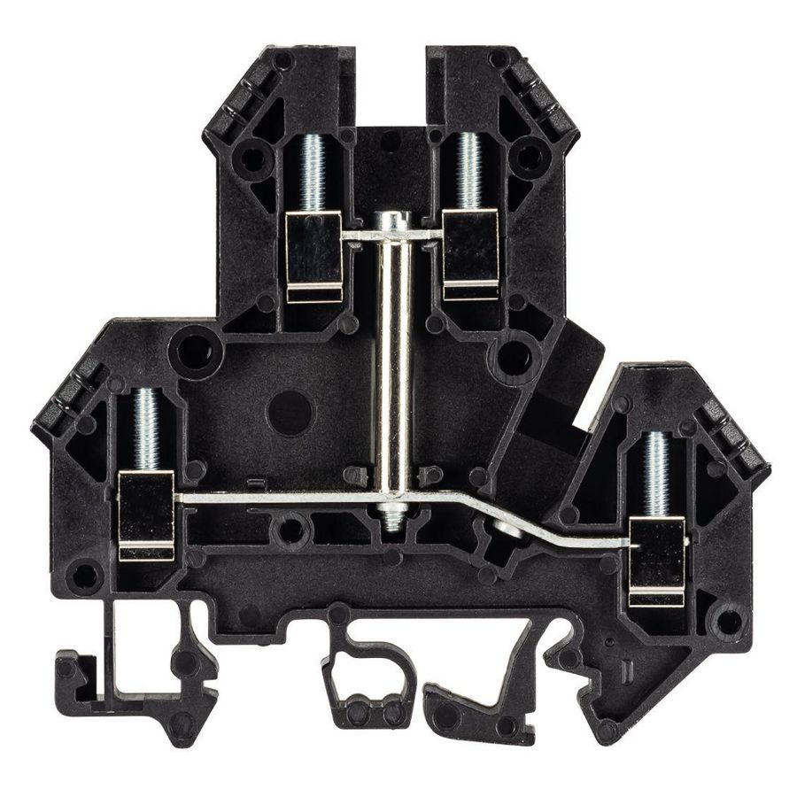 Verbindingsrijgklem WK N 2,5e/U vb zwart/v0 VVE=100