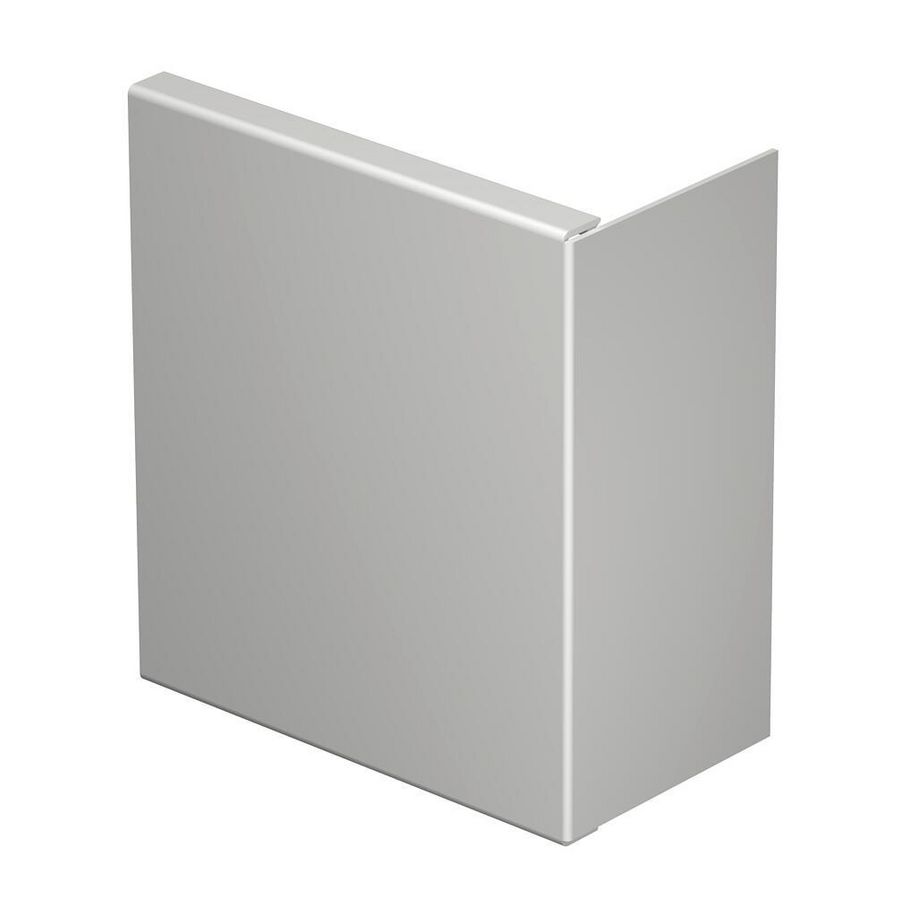 Eindstuk 80x170mm polyvinylchlorid lichtgrijs VVE=10