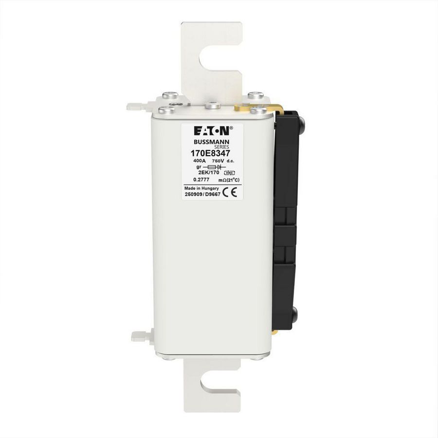 Zekering hoge snelheid 400A DC 750V 100kA size 2 gR IEC Typ
