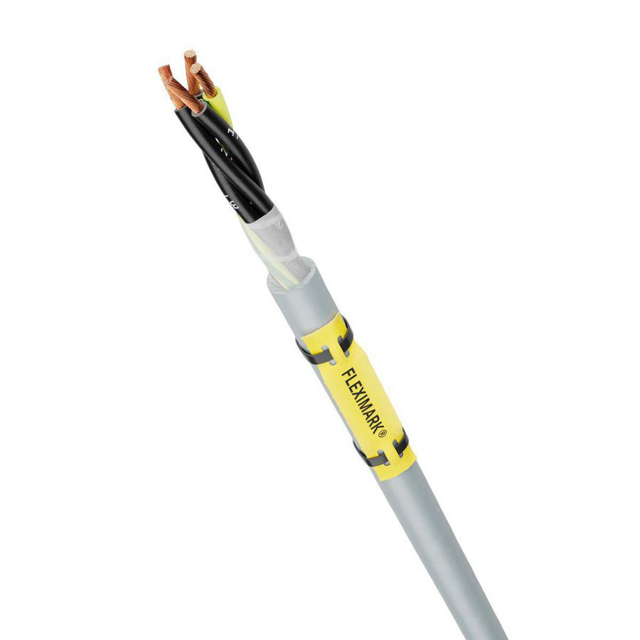 FLEXIMARK CABLE LABEL LFL2H 66x9,9 YE/WH