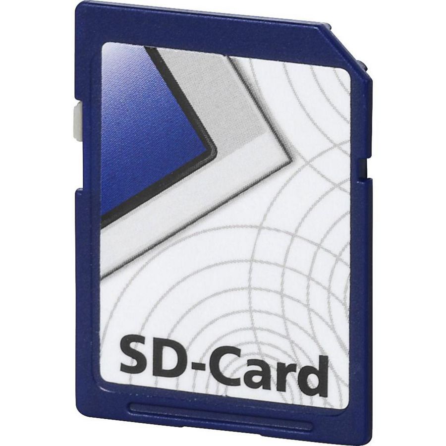 SD memorycard min. 1 GB zonder besturingsysteem voor XV300