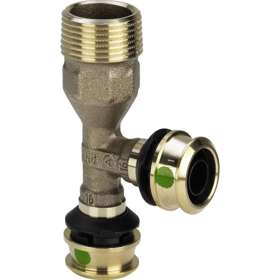 T-koppeling verlopend pers RAXOFIX 3/4"bt.x16x16mm silicium brons 5326.4