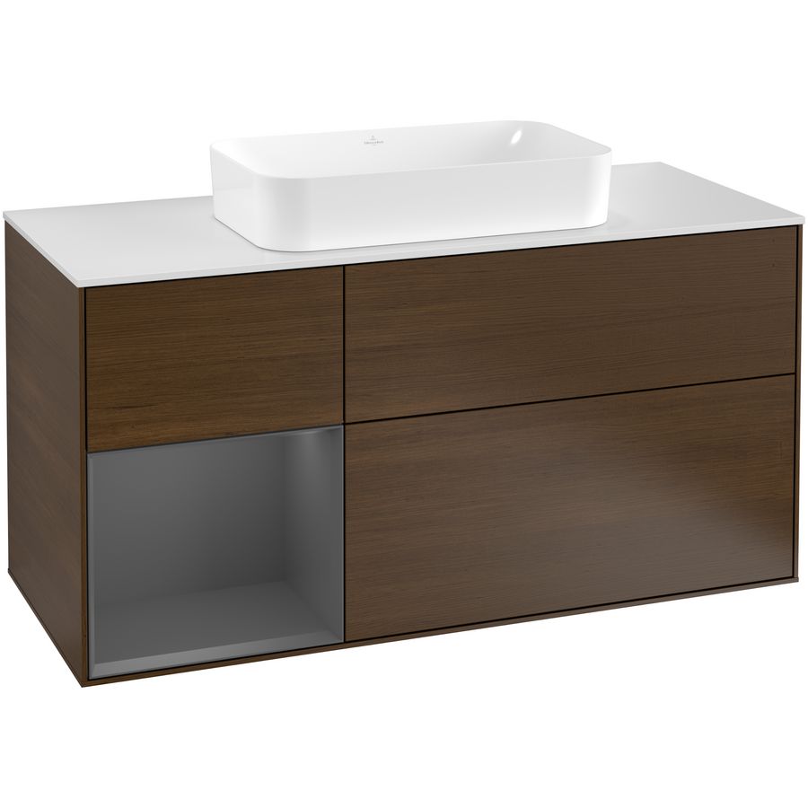 Wastafelonderkast Finion 1200x603x501mm W.Veneer G291GKGN