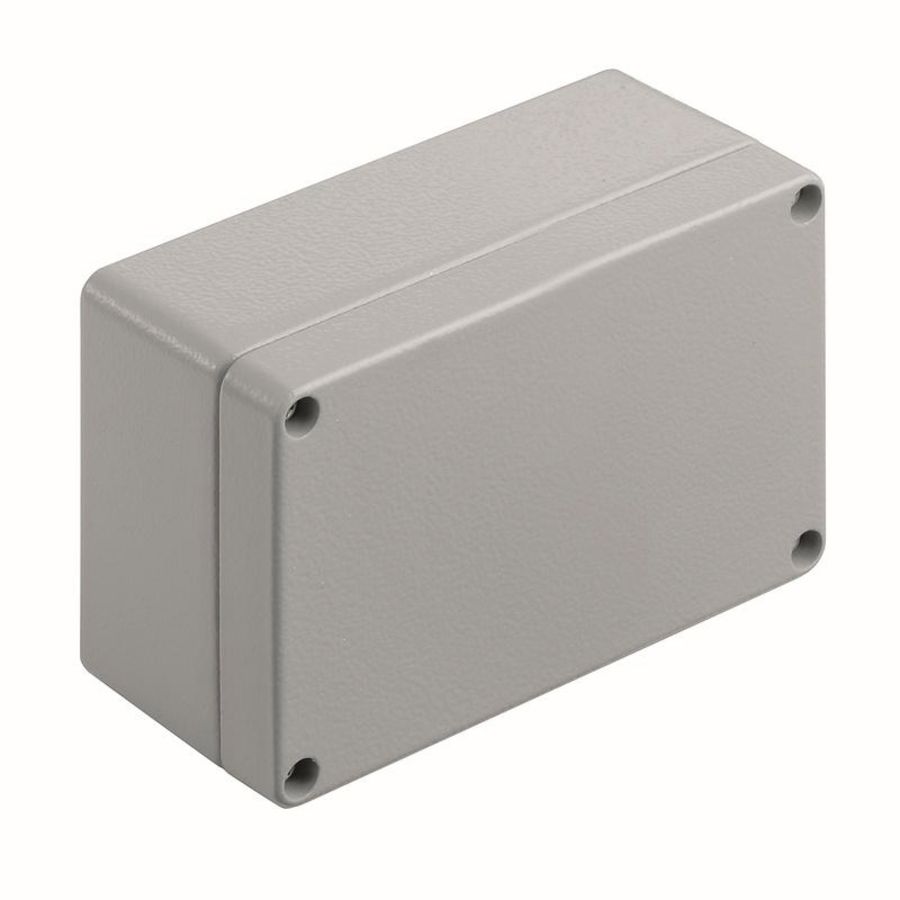 Schakelkast leeg aluminium 125x80x57mm Powder-coat VVE=5