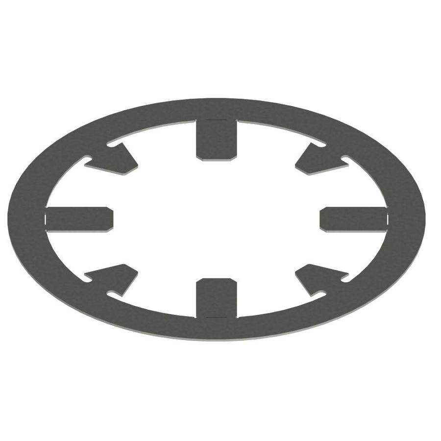MetalFlex fixeerring RVS 80mm VVE=10