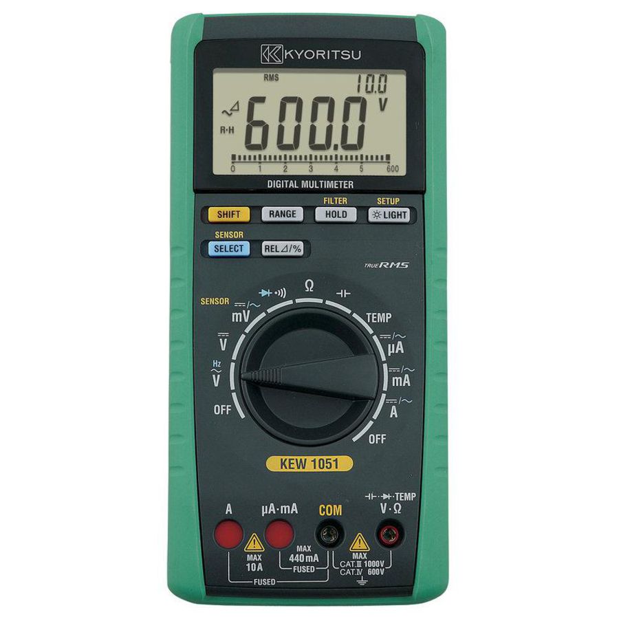 Digitale TRMS Multimeter 0-1000VAC/DC