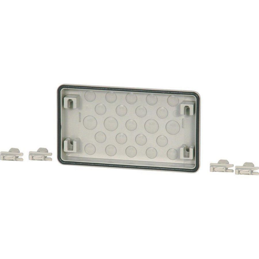 Flens doordrukgaten 18x M16 4x M20 HxBxD=116x250x23mm