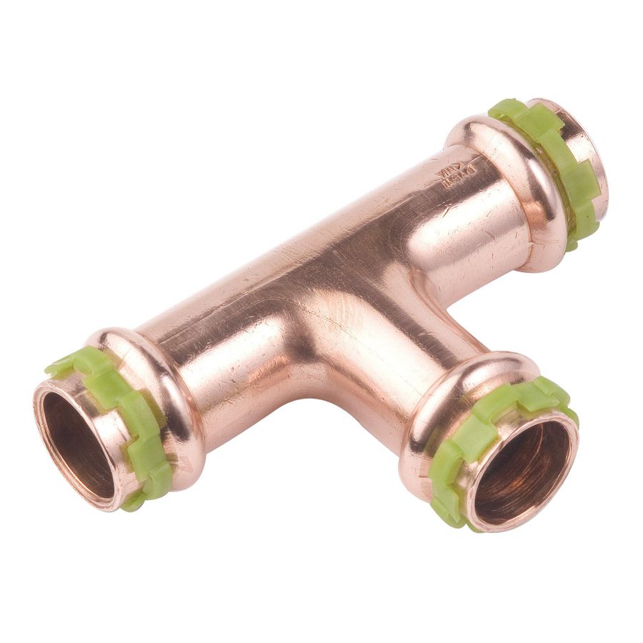 T-koppeling FFF SudoPress Koper 35x35x35mm SP5130V