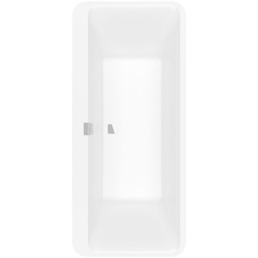 Bad Square Edge 12 vrijstaand 180x80cm qryl UBQ180SQE9T2BCV-RW