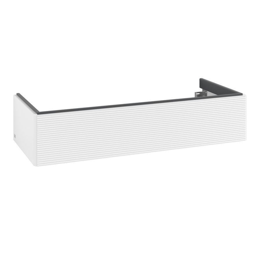 Wastafelonderkast Antao 1188x256x493mm White Matt Lacquer K03100MT