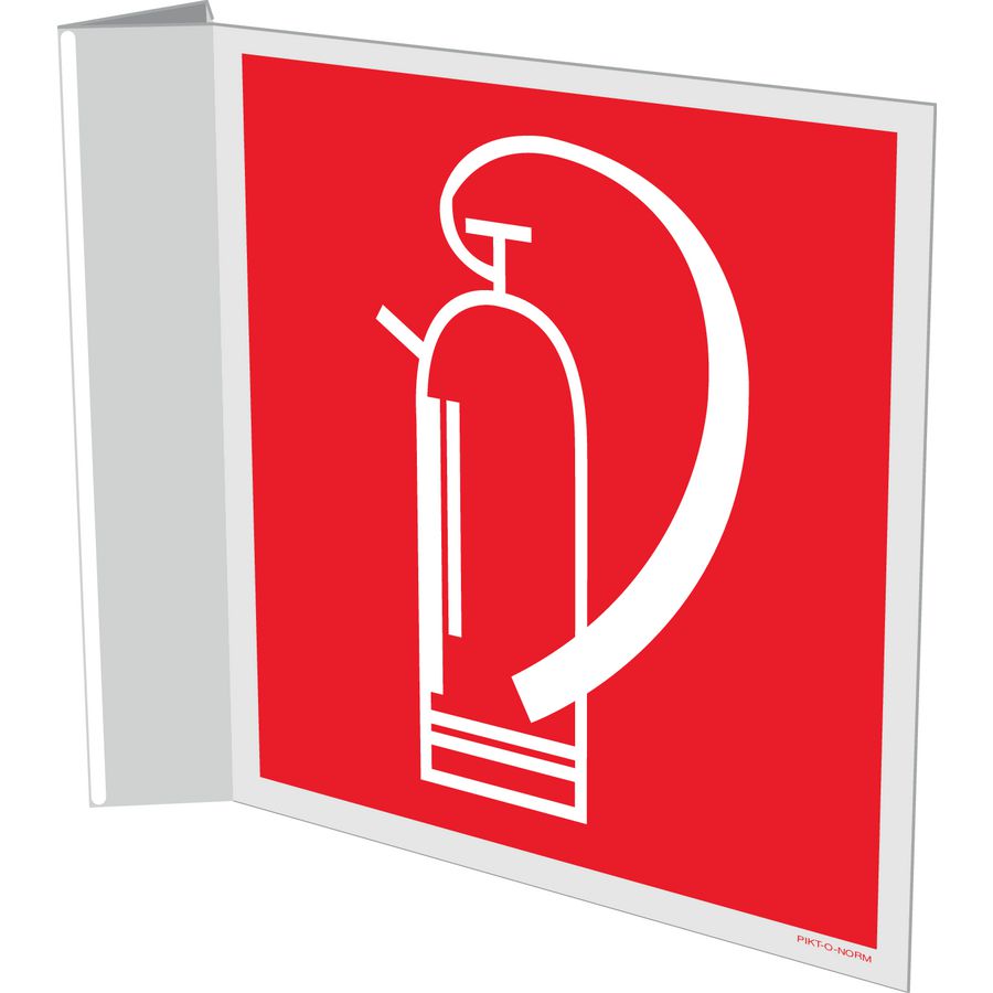 HAAKS BORD PICTO BLUSSER 200x200 FOND ROOD/AFB. WIT (809-332905)