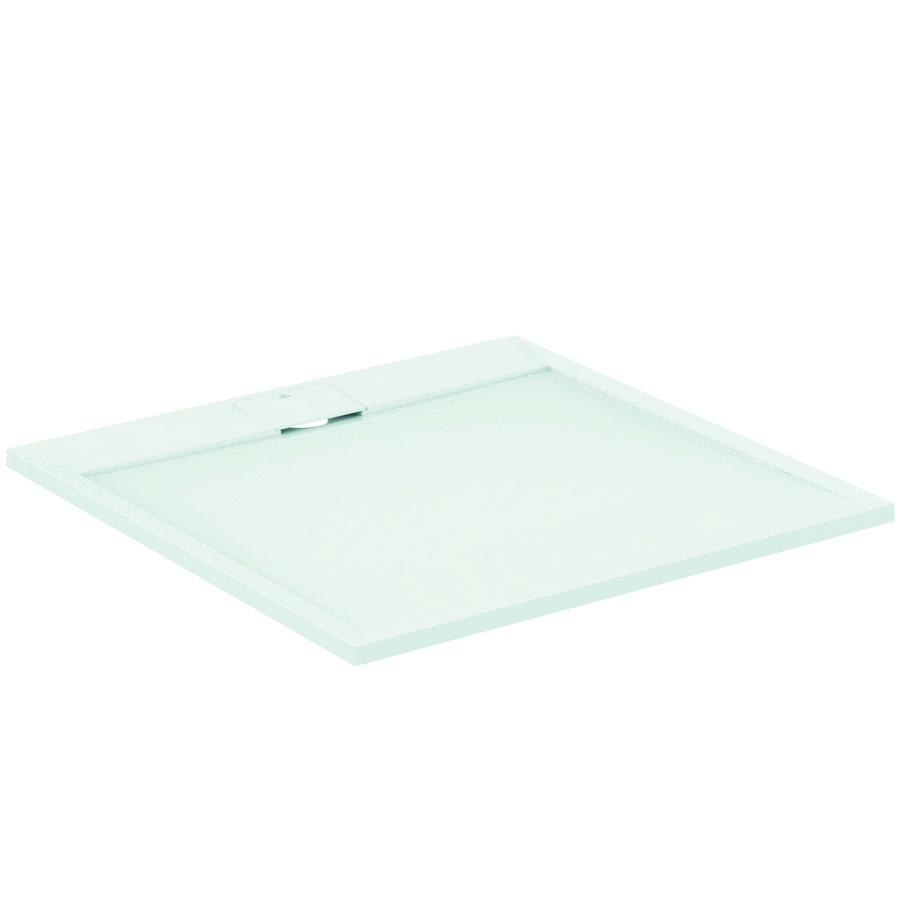 Douchebak I.LIFE ultra flat solid composiet 100x100cm vierkant wit