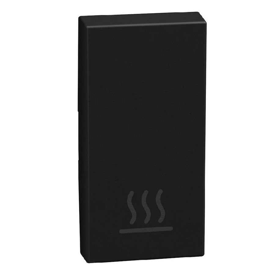 Light Now toets met pictogram verwarming 1 module - zwart