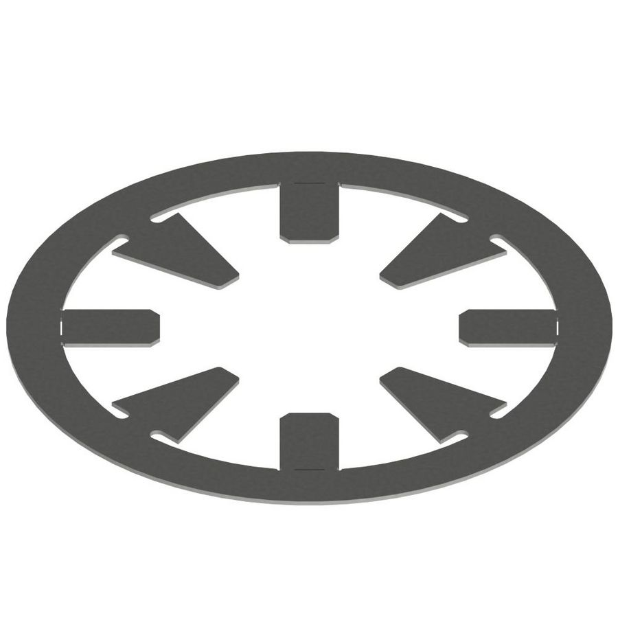 MetalFlex fixeerring RVS 60mm VVE=10