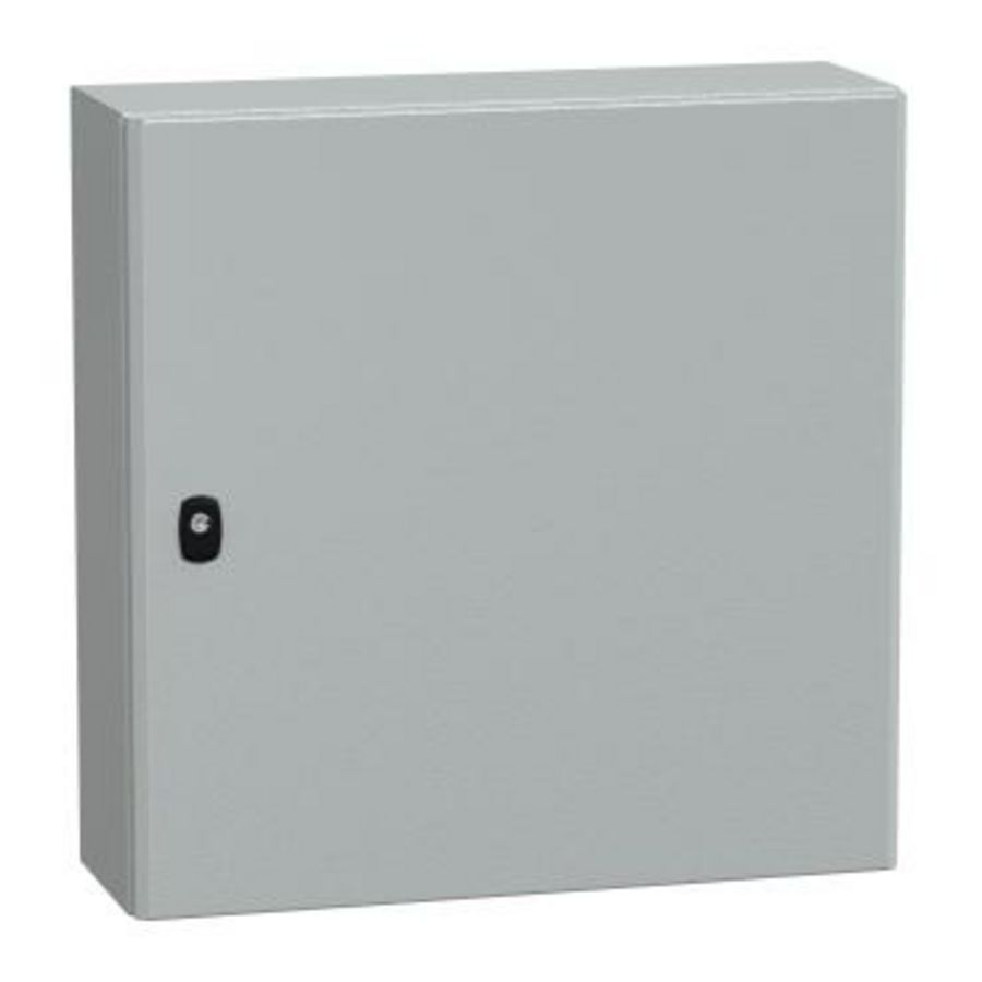 Kast Volle deur 600x600x200mm IP66 IK10 Spacial S3D
