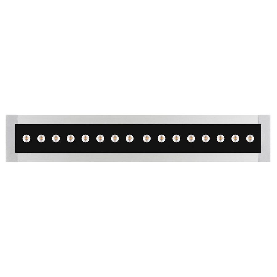 LED-Linear inbouwarmatuur 3000K 14W statisch elliptische Opt