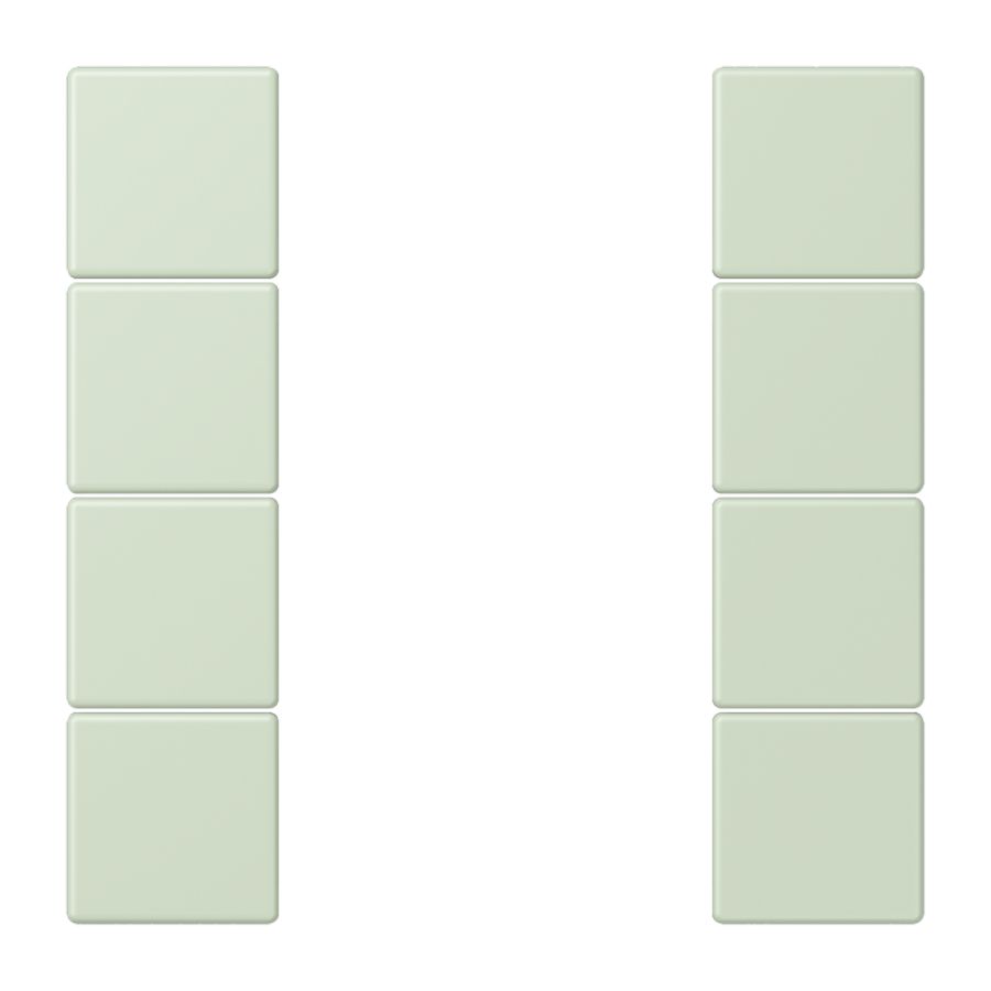 Tastafdekking F50 4-voudig compleet LC32042 KNX