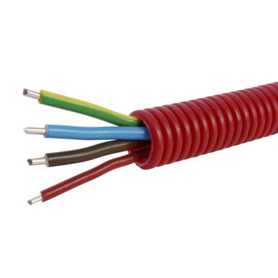 Lengte a 100m. FlexPP RD 16 GGBLBRRD 3x2,5+1x1,5