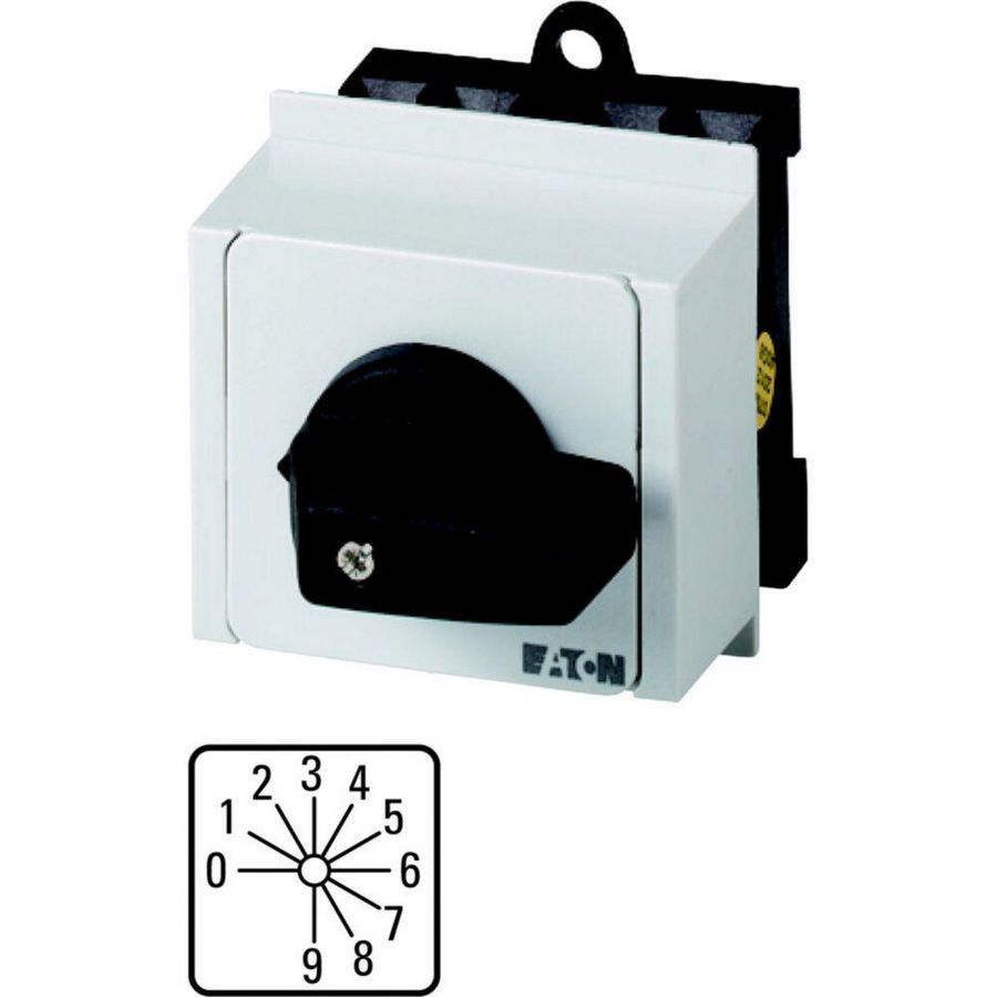 Codeerschakelaar 8 cont. 20A Duale BCD-code 0-9 036487