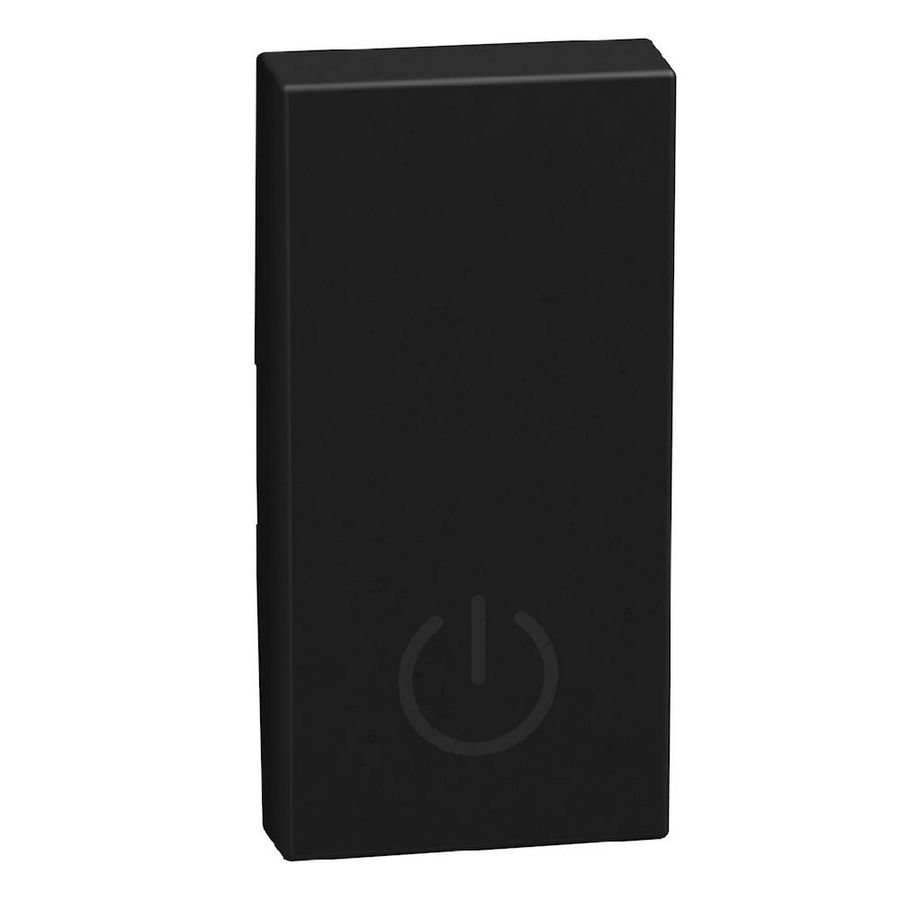 Light Now toets met pictogram boiler 1 module - zwart