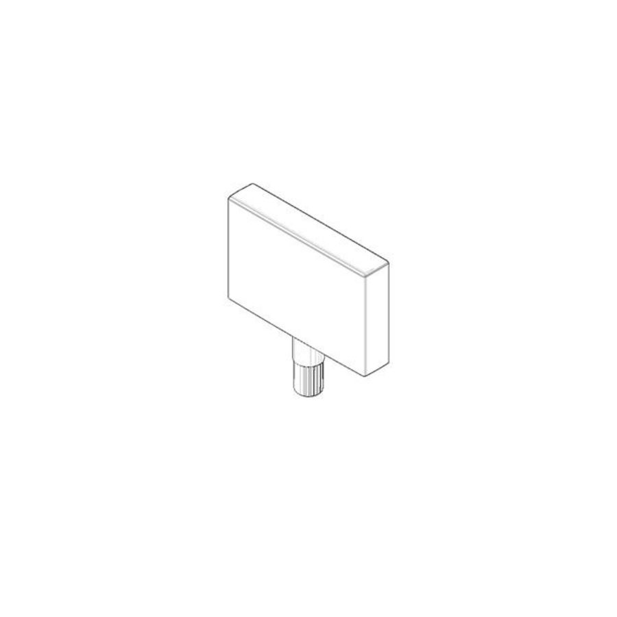 Greep 50x50x10mm Cyprum