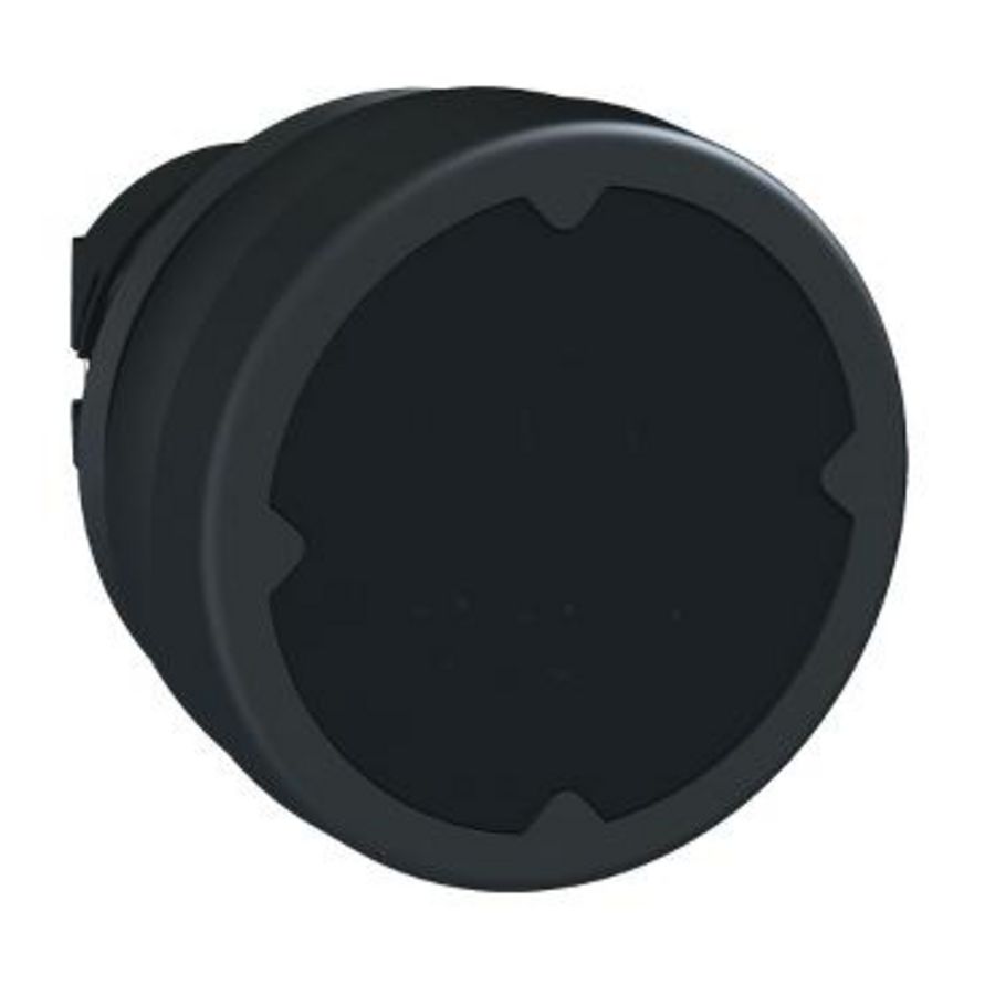 Kop drukknop ruwe omgeving Terugvering 22mm IP69K Zw