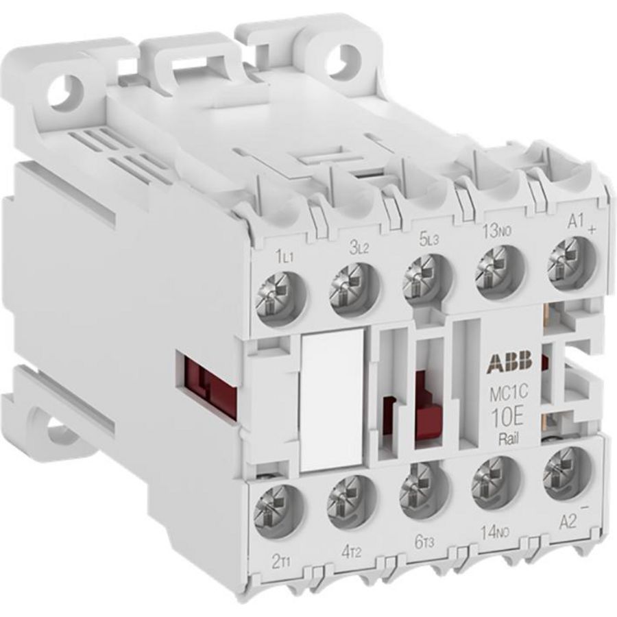 Magneetschakelaar mini 4kW 400Vac 24Vdc 1NC 1SAL102121R9911
