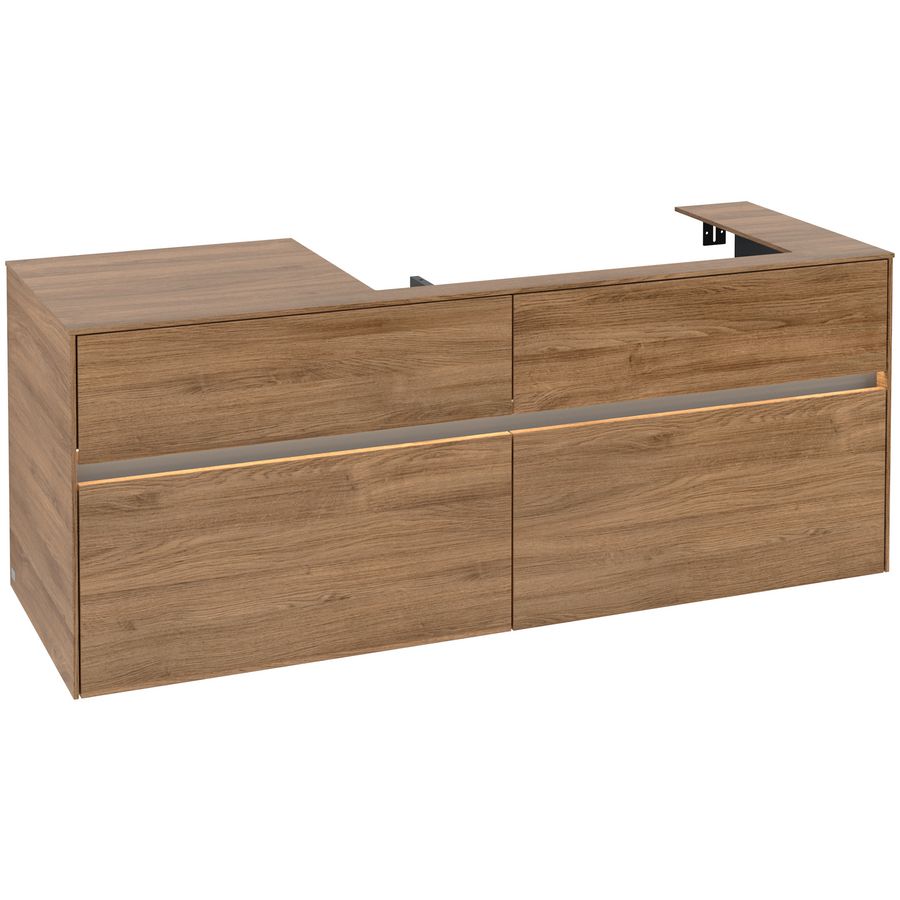 Collaro Wastafelonderkast 1400x548x500mm C090B0RH