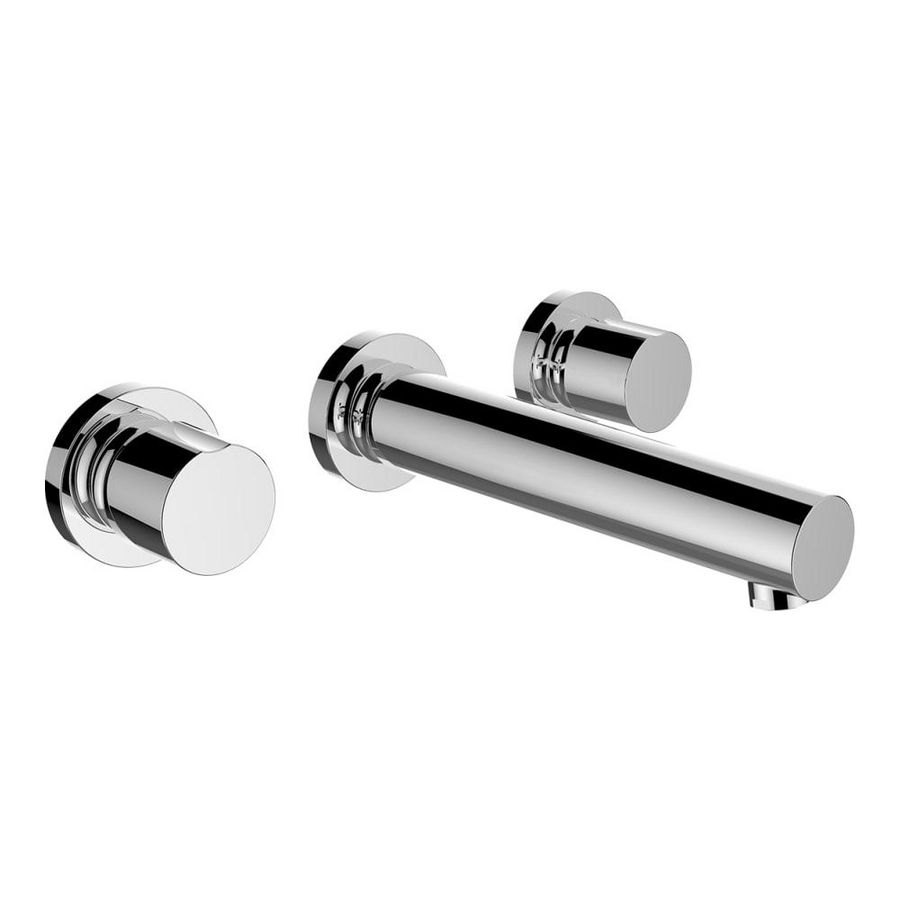 2-Hendel 3-Gaten Inbouw wastafel Wand Mengkraan