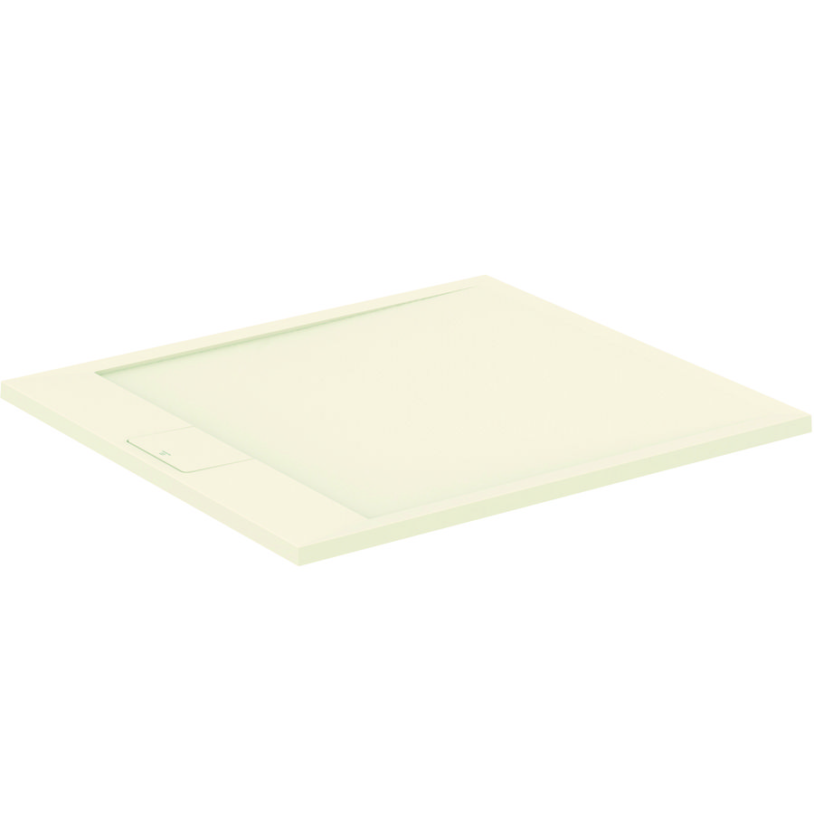 Douchebak I.LIFE ultra flat solid composiet 100x90cm rechthoekig zandbeige