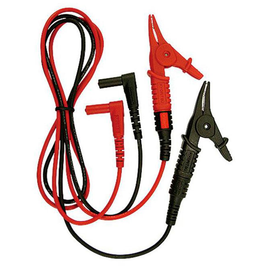 Meetsnoeren met krokodillenklemmen