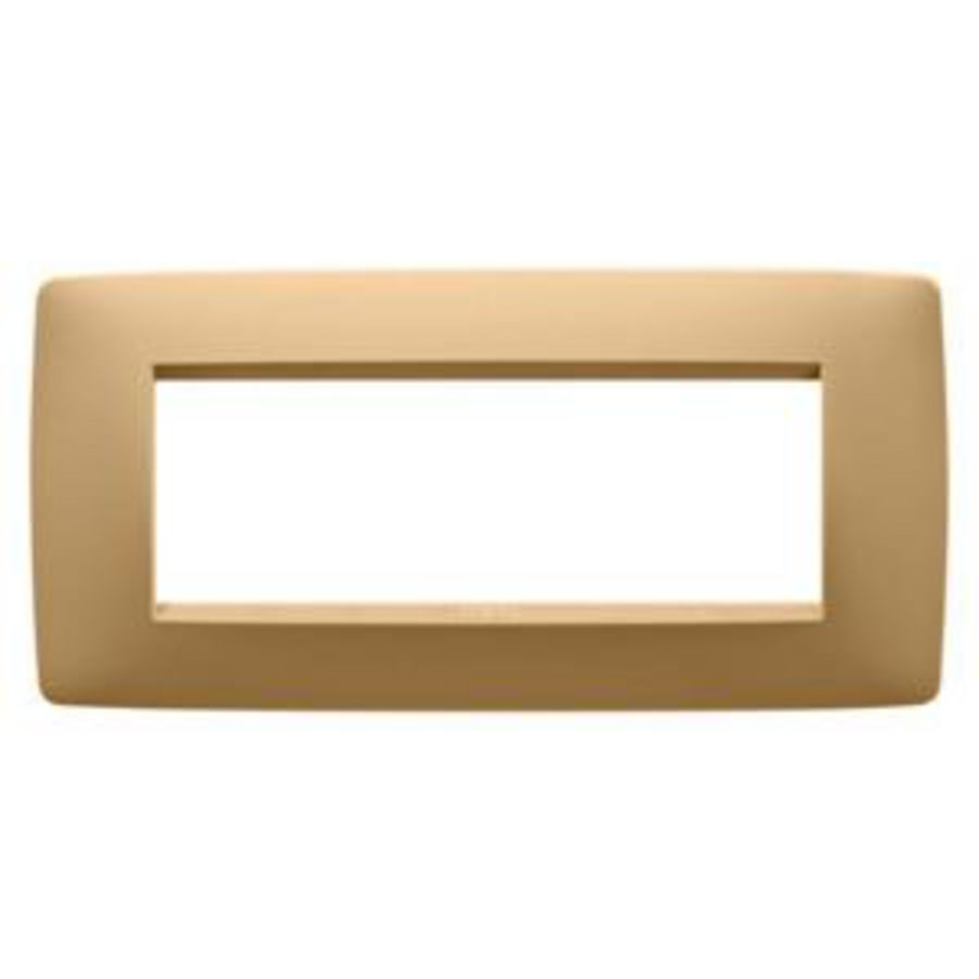 ONE PLAAT-VAN GELAKT TECHNOPOLYMEER-6 MODULE-GOUD-CH