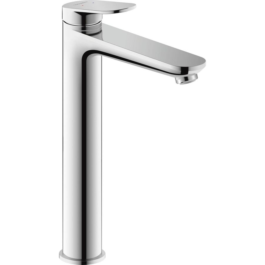 Wave 1-hendel wastafelmengkraan XL highriser chroom hoogglans sprong 176mm