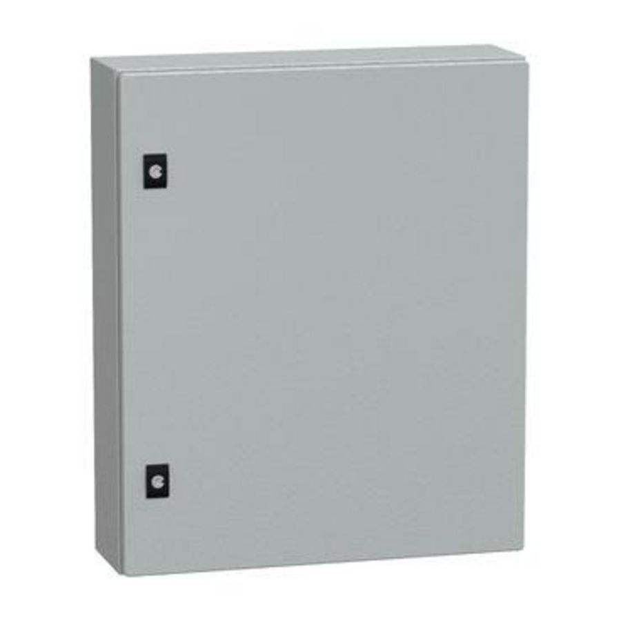 Deur 600x500x150mm IP66 / IK10 RAL7035 Spacial CRN