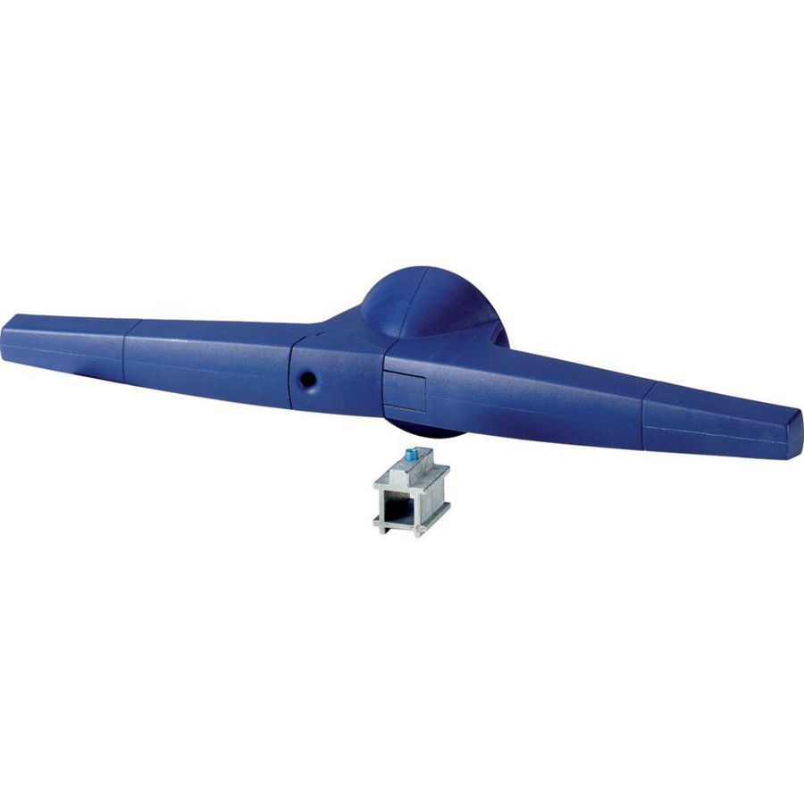 Draaigreep 14mm directe opbouw blauw K6AB