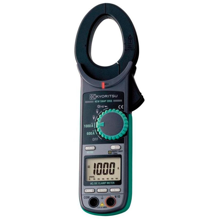 Digitale stroomtang, 600/1000A AC/DC, CAT-IV