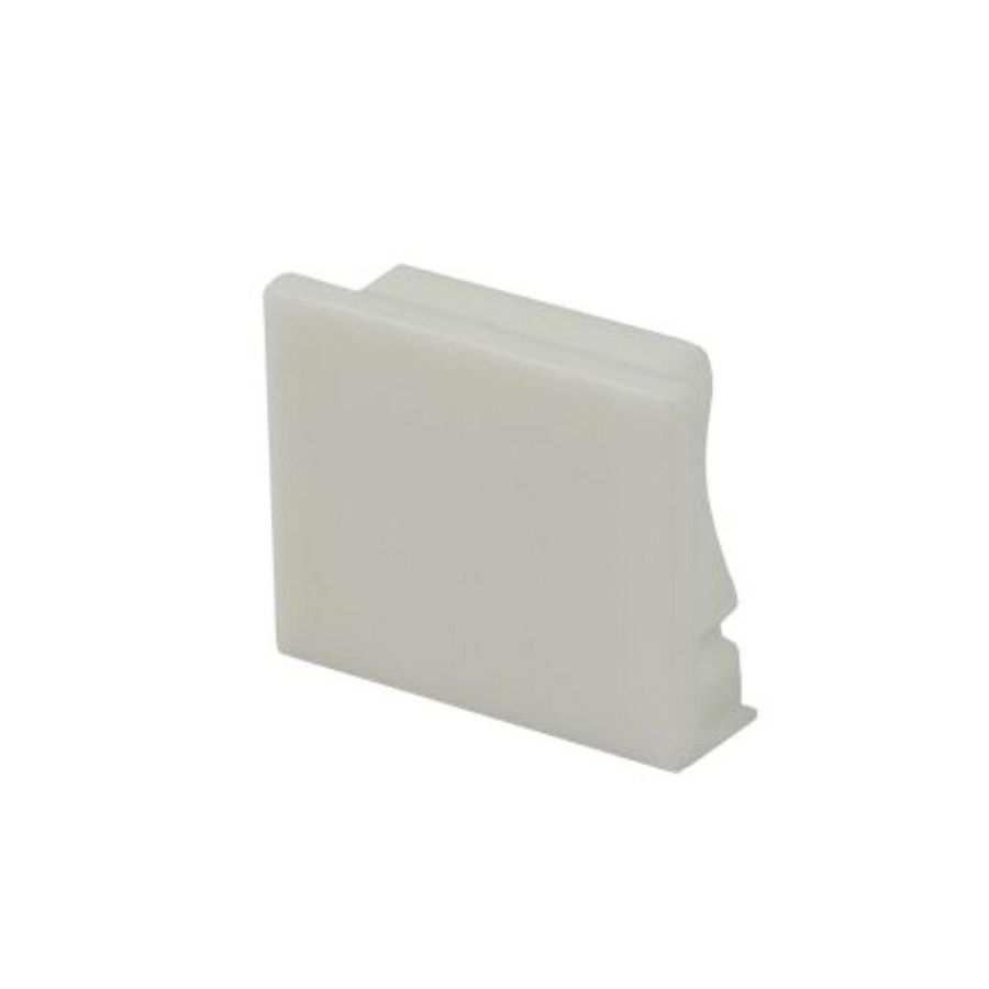 Eindkap E77W voor profiel SL15/NL15 wit